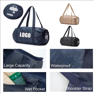 Large Capacity Foldable Waterproof Travel Sports Yoga Bag